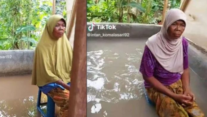 Enggan Disebut Pengemis, Pendapatan Nenek Sari Saat Live Mandi Lumpur di TikTok