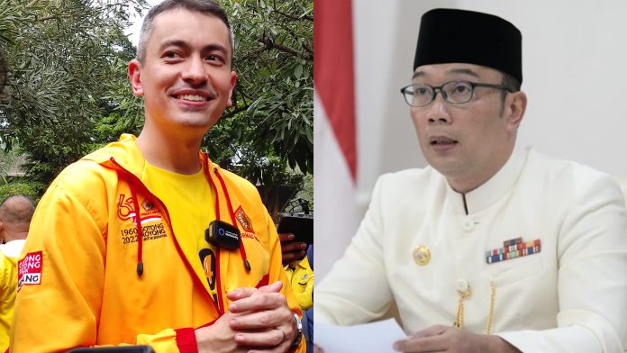 Ridwan Kamil Gandeng Rian Ernest ke Golkar Setelah Keluar dari PSI